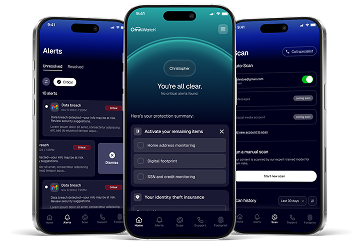 OmniWatch mobile app on iPhone